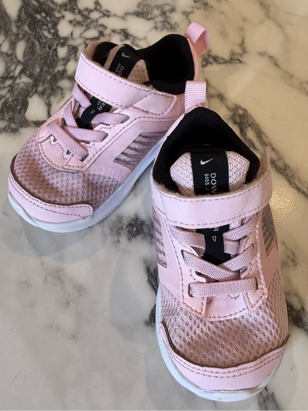 Nike Downshifter 11 Toddler Running Shoes Pink Foam 5C